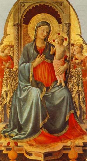 Madonna with the Child and Angels, Fra Angelico